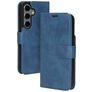 Mobiparts Classic Wallet Samsung Galaxy S24 Funda tipo libro Cartera - Steel Blue