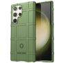Mobigear Rugged Shield Samsung Galaxy S24 Ultra Fleksibel TPU Bagsidecover Stødsikkert - Grøn