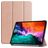 Mobigear Tri-Fold iPad Pro 12,9 tum (2021) Plånboksfodral - Roséguld