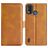 Mobigear Slim Magnet Nokia G11 Plus Wallet case - Cognac
