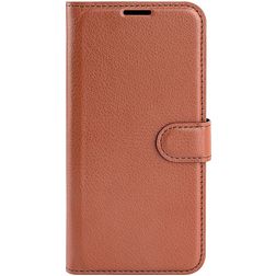 Mobigear Classic Samsung Galaxy M22 Lompakkokotelo + Setelitasku - Ruskea