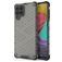 Mobigear Honeycomb Samsung Galaxy M53 Funda Plástico rígido Carcasa Antigolpes - Negro
