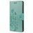 Mobigear Flowers Samsung Galaxy A53 Funda tipo libro Cartera - Turquesa