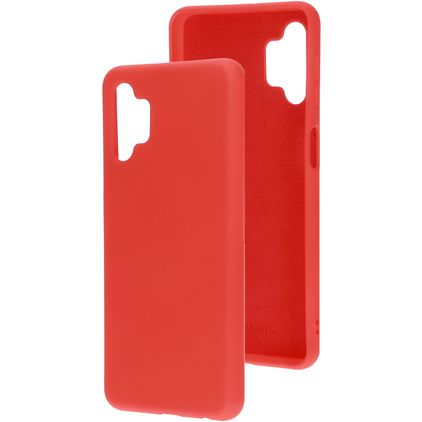 Mobiparts Samsung Galaxy A32 5G Silicona Carcasa - Scarlet Red