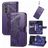 Mobigear Butterfly Motorola Edge (2022) Etui z klapką typu portfel - Fioletowy