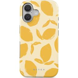 Burga Tough iPhone 16 MagSafe Hard Case Back cover Shockproof - Lemon Tart