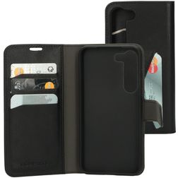 Mobiparts Classic Wallet Samsung Galaxy S23 Knížkové pouzdro Peněženka - Černá