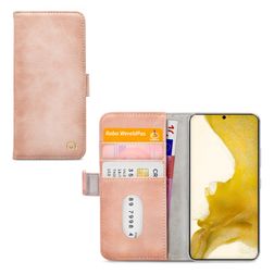 Mobilize Elite Gelly Samsung Galaxy S22 Knížkové pouzdro Peněženka - Soft Pink