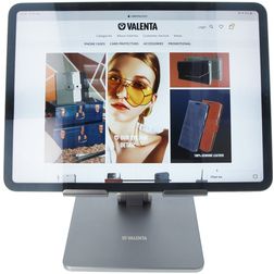 Valenta Aluminum Foldable Supporto da tavolo per tablet - Grigio siderale Universale