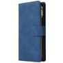 Mobigear Zipper Samsung Galaxy S10 Lite Funda tipo libro Cartera - Azul