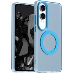 Mobigear Shockproof OnePlus Nord CE 4 Lite MagSafe Plástico rígido Capa traseira - Azul