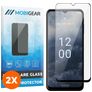 Mobigear Premium Nokia G60 5G Vidro temperado Película de ecrã - Compatível com capas - Preto (Pack de 2)