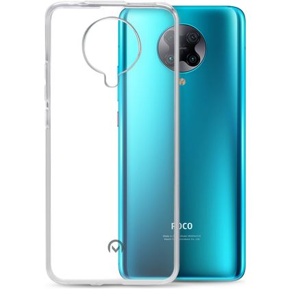Mobilize Gelly Clear POCO F2 Pro Elastyczne TPU Etui plecki - Przezroczysty