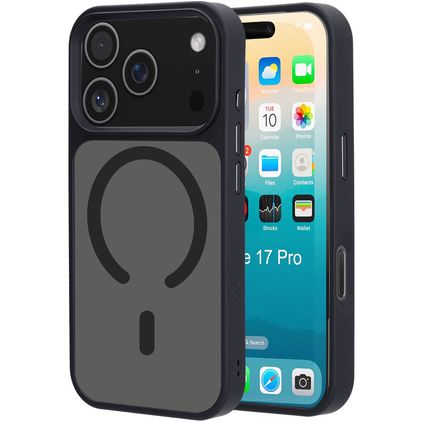Mobiparts Hardcover iPhone 17 Pro MagSafe Tvrdý plast Zadní kryt - Satin Black