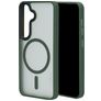 Mobiparts Hardcover Samsung Galaxy S25 MagSafe Fodral Hårdplast Skal - Satin Green