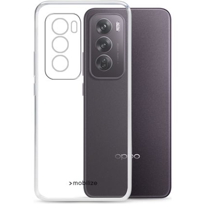 Mobilize Gelly Clear OPPO Reno 12 Elastyczne TPU Etui plecki - Przezroczysty