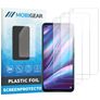 Mobigear Wiko View 5 Screen Protector Film - Case Friendly (3-Pack)