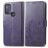 Mobigear Clover Motorola Moto G50 Cover a libro portafoglio - Viola