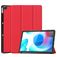 Mobigear Tri-Fold Realme Pad 10.4 (2021) Cover a libro - Rosso
