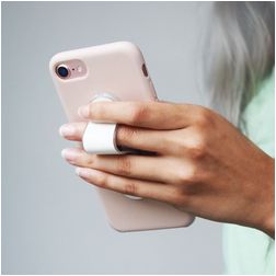 Mobigear Sticky Grab Älypuhelimen pidike - Valkoinen Universaali