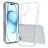 Mobigear Crystal Gennemsigtig iPhone 16 Hårdt Bagsidecover - Gennemsigtig