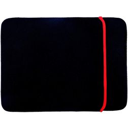 Mobigear Two Way Neopren Pokrowiec na laptopa (max 24 cm x 33 cm) - Czarny / Czerwony