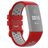 Mobigear Sport Plus Buckle Silikon Fitbit Charge 4 Armband Spänne - Röd / Grå