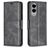 Mobigear Excellent Samsung Galaxy S25 Edge Cover a libro portafoglio - Nero