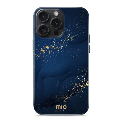 MIO iPhone 15 Pro MagSafe Plástico rígido Capa traseira - Midnight Sparkle