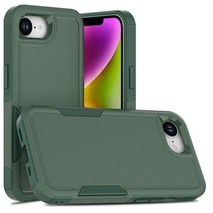 Mobigear Heavy Armor iPhone 17e Hardcase Back cover Antiurto - Verde
