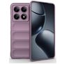 Mobigear Bumpy Xiaomi 14T Pro Flexibilní TPU Zadní kryt - Fialová