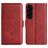 Mobigear Slim Magnet Samsung Galaxy S23 FE Capa livro Carteira - Vermelho