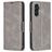 Mobigear Excellent Samsung Galaxy A35 Wallet case - Grey