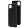 Mobiparts Samsung Galaxy A22 5G Silikone Bagsidecover - Sort