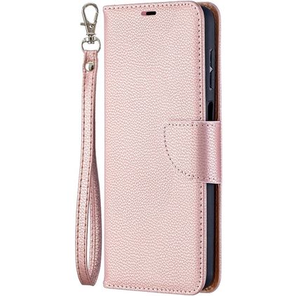 Mobigear Excellent Samsung Galaxy A12 Capa livro Carteira - Rosa dourado