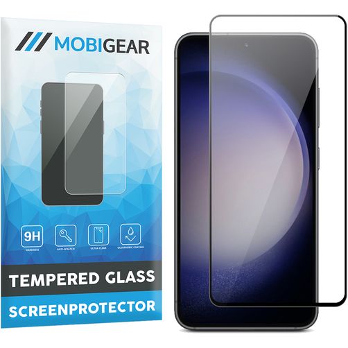 Mobigear Premium Samsung Galaxy S23 FE Cristal templado Protector de pantalla - Compatible con fundas - Negro