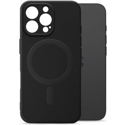 My Style Protective Flex iPhone 16 Pro MagSafe Flexibilní TPU Zadní kryt - Černá