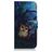 Mobigear Design Samsung Galaxy A71 Funda tipo libro Cartera - Owl
