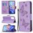 Mobigear Butterfly Xiaomi Redmi Note 11T Knížkové pouzdro Peněženka - Fialová