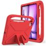 Mobigear AeroArmor iPad Air 13 polegadas (2025) Capa para crianças com pega + Suporte para caneta stylus - Vermelho