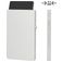 Valenta Cardprotector Tarjetero Aluminio - 5 tarjetas - Compatible con MagSafe - Plateado