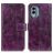 Mobigear Basic Nokia X30 Lompakkokotelo + Setelitasku - Violetti