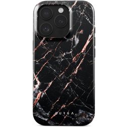 Burga Tough iPhone 16 Pro Hardcase Back cover Antiurto - Rose Gold Marble