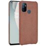 Mobigear Croco OnePlus Nord N100 Hardcase Back cover - Marrone