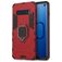 Mobigear Armor Ring Samsung Galaxy S10 Funda Plástico rígido Carcasa Antigolpes con anillo - Rojo