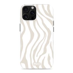 MIO iPhone 16 Pro Max MagSafe Hårdt Bagsidecover - Sandy Zebra