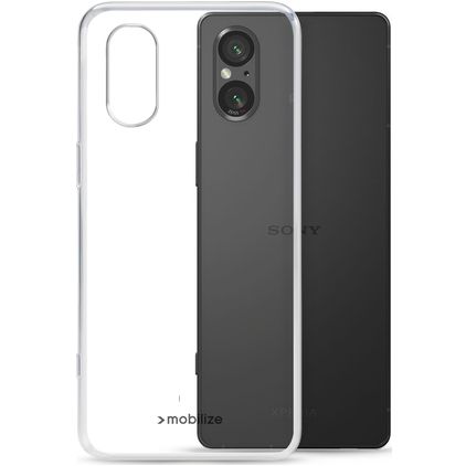 Mobilize Gelly Transparentní Sony Xperia 5 V Flexibilní TPU Zadní kryt - Průhledná