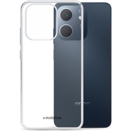 Mobilize Gelly Transparentní OPPO A5x Flexibilní TPU Zadní kryt - Průhledná