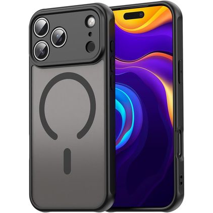 Mobigear Shockproof iPhone 18 Pro MagSafe Hardcase Back cover - Nero