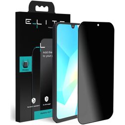 Elite Samsung Galaxy A17 Härdat glas Skärmskydd Privacy - Skalvänligt - Svart